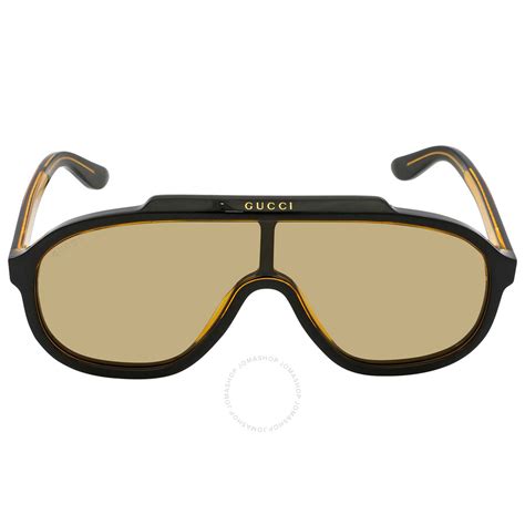 gucci sunglasses men yellow|clear yellow gucci glasses.